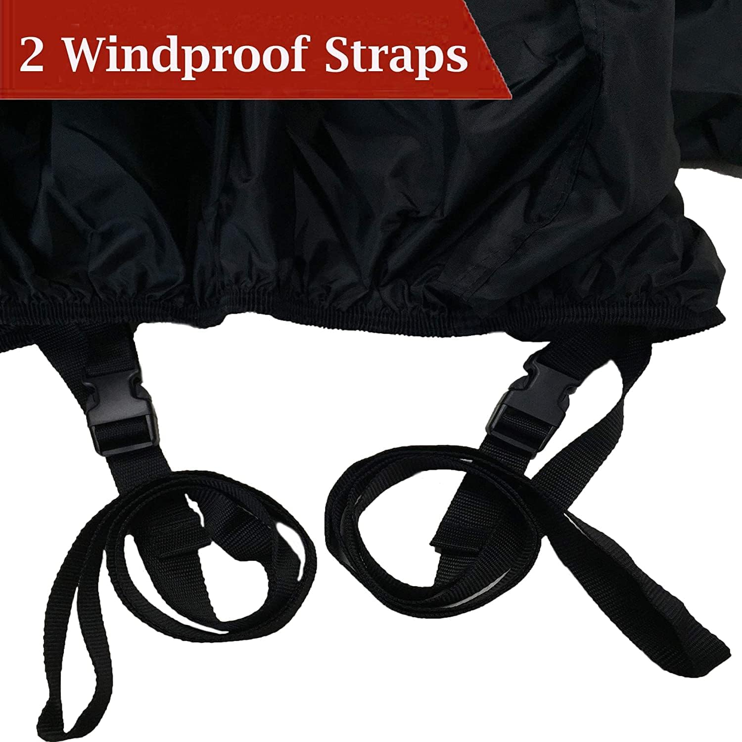 Indeed BUY ATV Cover Waterproof, 420D Heavy Duty Ripstop Material Black Protects 4 Wheeler from Snow Rain or Sun,102'' X44'' X 48'' image number 1