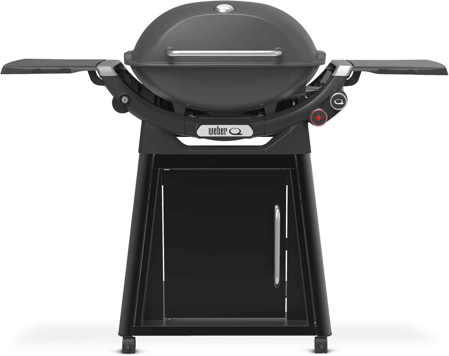 Weber Family Q+ Premium Gas BBQ (Q3200N+ - Latest 3Rd Generation) - LPG Flame Red