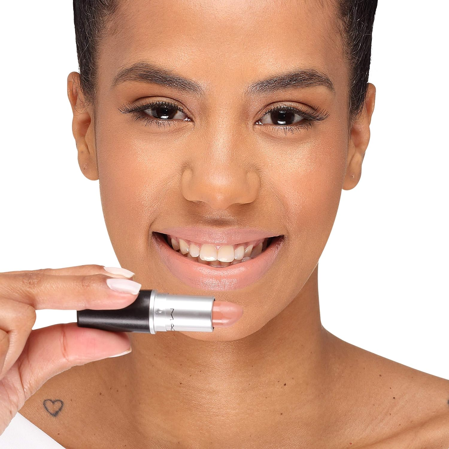 Matte Lipstick by M.A.C Honey Love 3G - Mocha image number 2