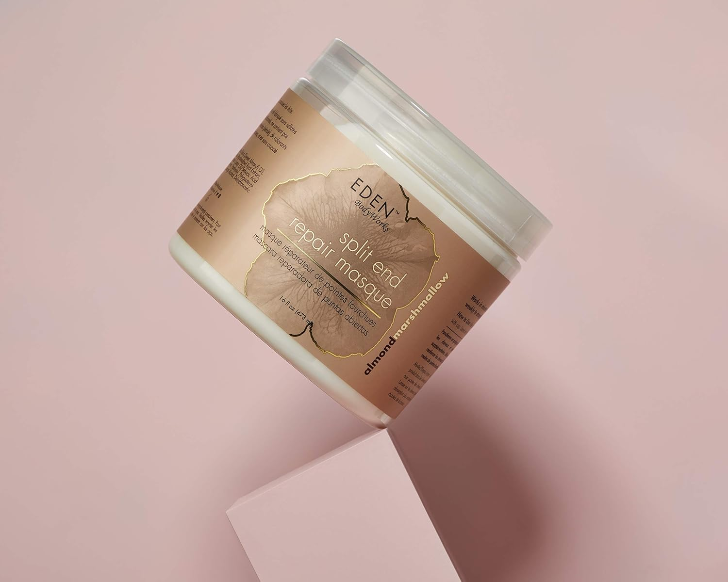 EDN ALMOND MARSHMALLOW SPLIT END REPAIR MASQUE 470Ml image number 5