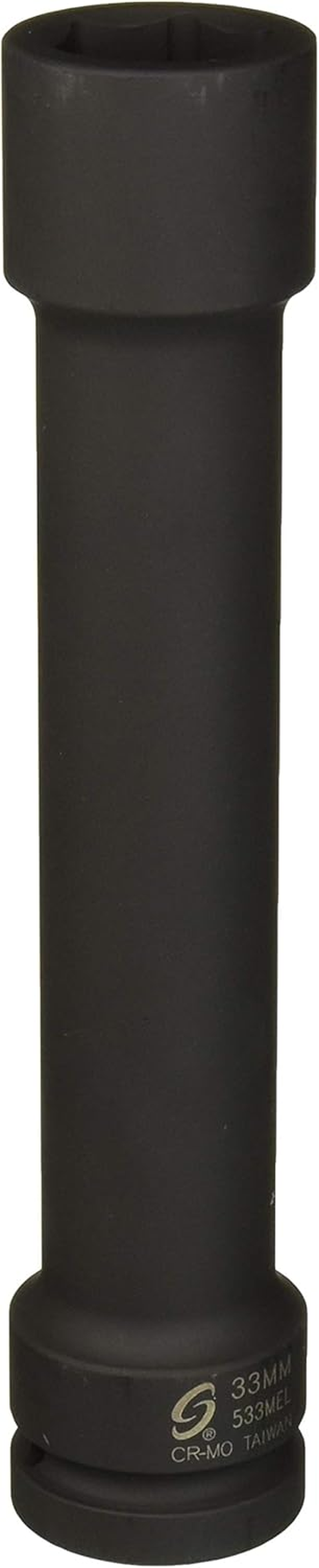 Sunex 533MEL 1-Inch Drive Extra Long Metric Impact Socket, 33-Mm image number 5