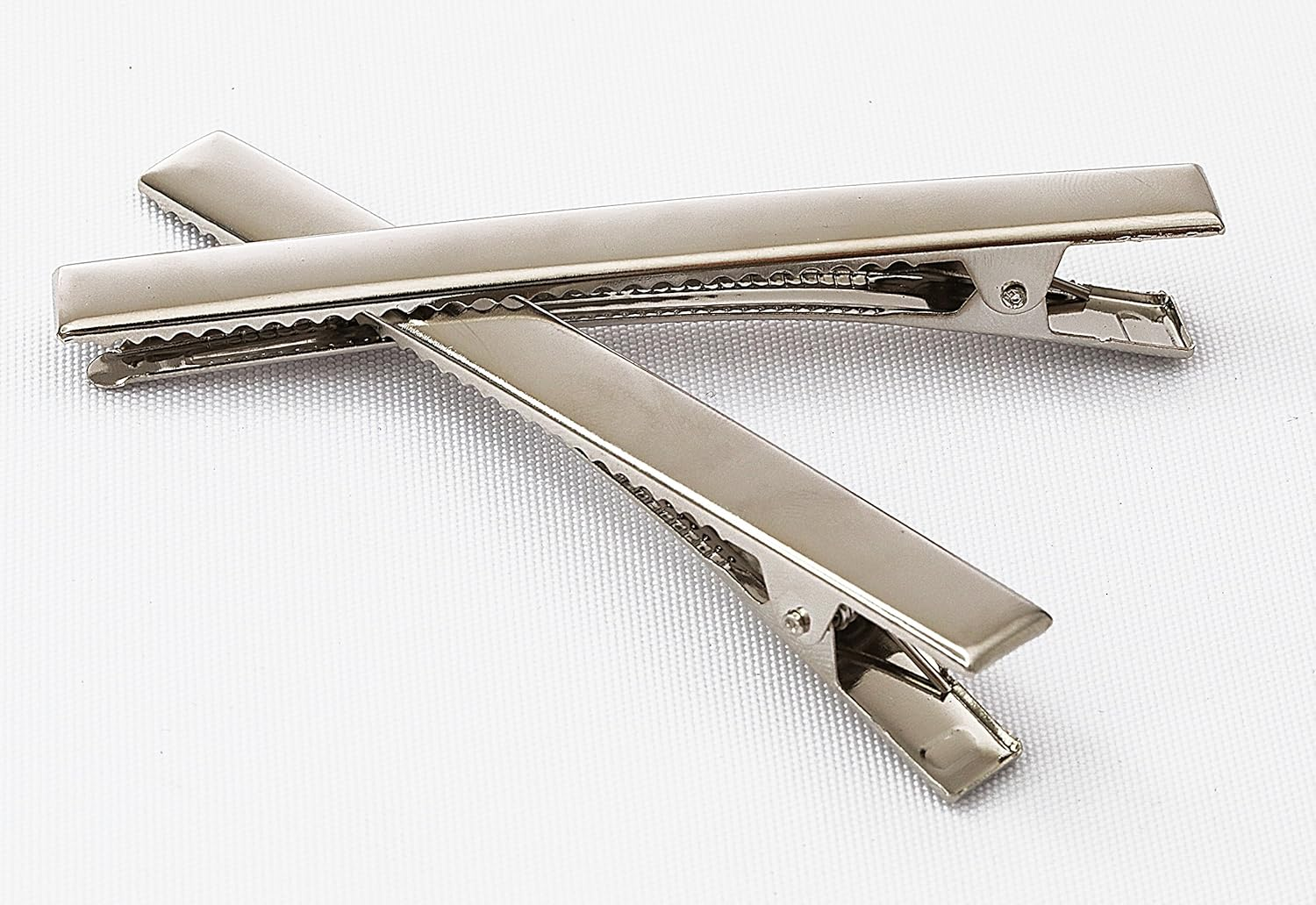 Shapenty 7 Sizes Metal Hair Clips Alligator Teeth Prongs Hair Clips Hairpins Clamps Holders for Women Girl Hair Bow Accessories Making Hair Salon DIY Arts Crafts Projects, 70Pieces