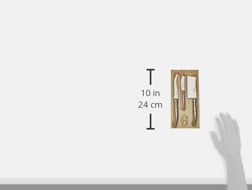 Laguiole Jean Dubost 97616 Cheese Set of 3 Stainless Steel image number 3