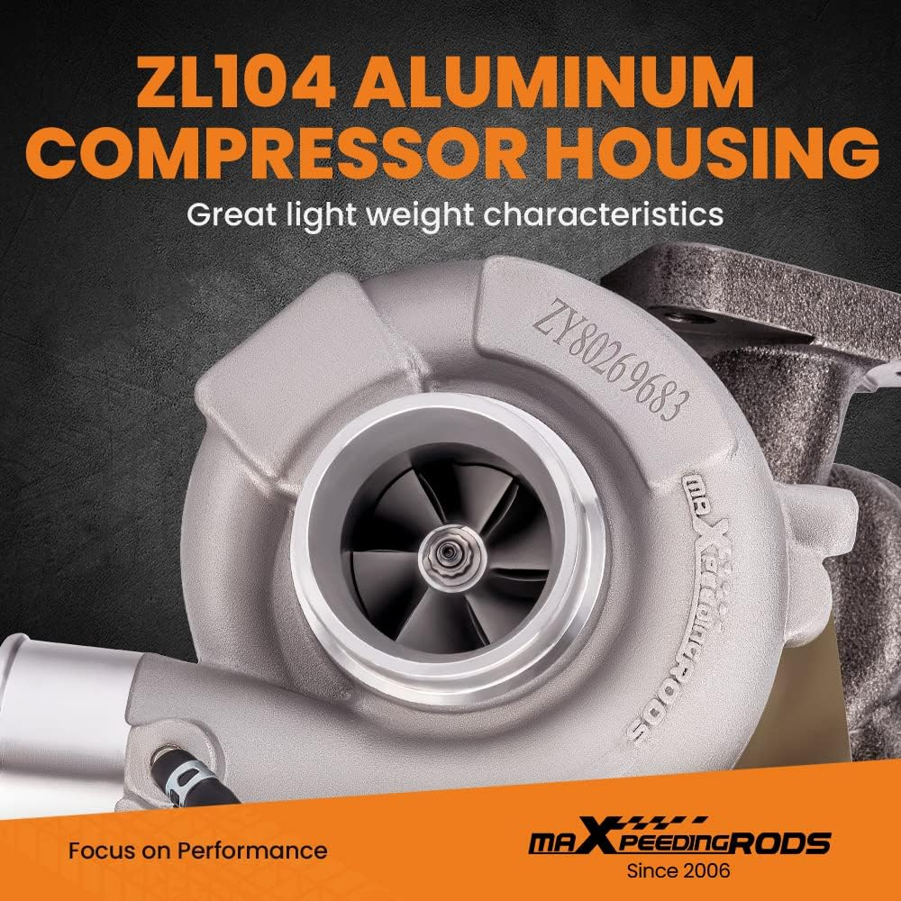 Maxpeedingrods TD04L-13T Turbo Charger for Subaru for Forester for Impreza for WRX 2002-2007 for Saab 9-2X 49377-04300 Turbocharger [] image number 5