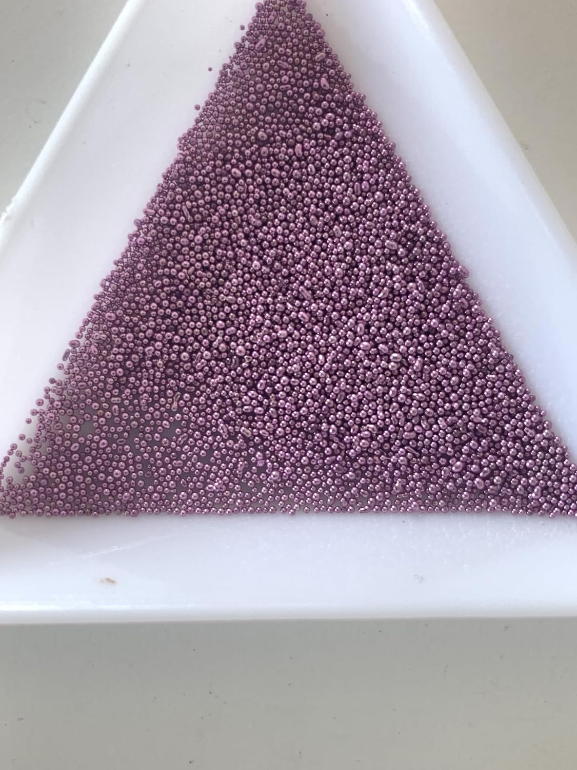 Style a SA-P642 Brion for Nail Decor Resin 8 Colors, 24 Sachets, Approx. 0.02 Inch (0.6 Mm) & Picker Tray Set image number 1