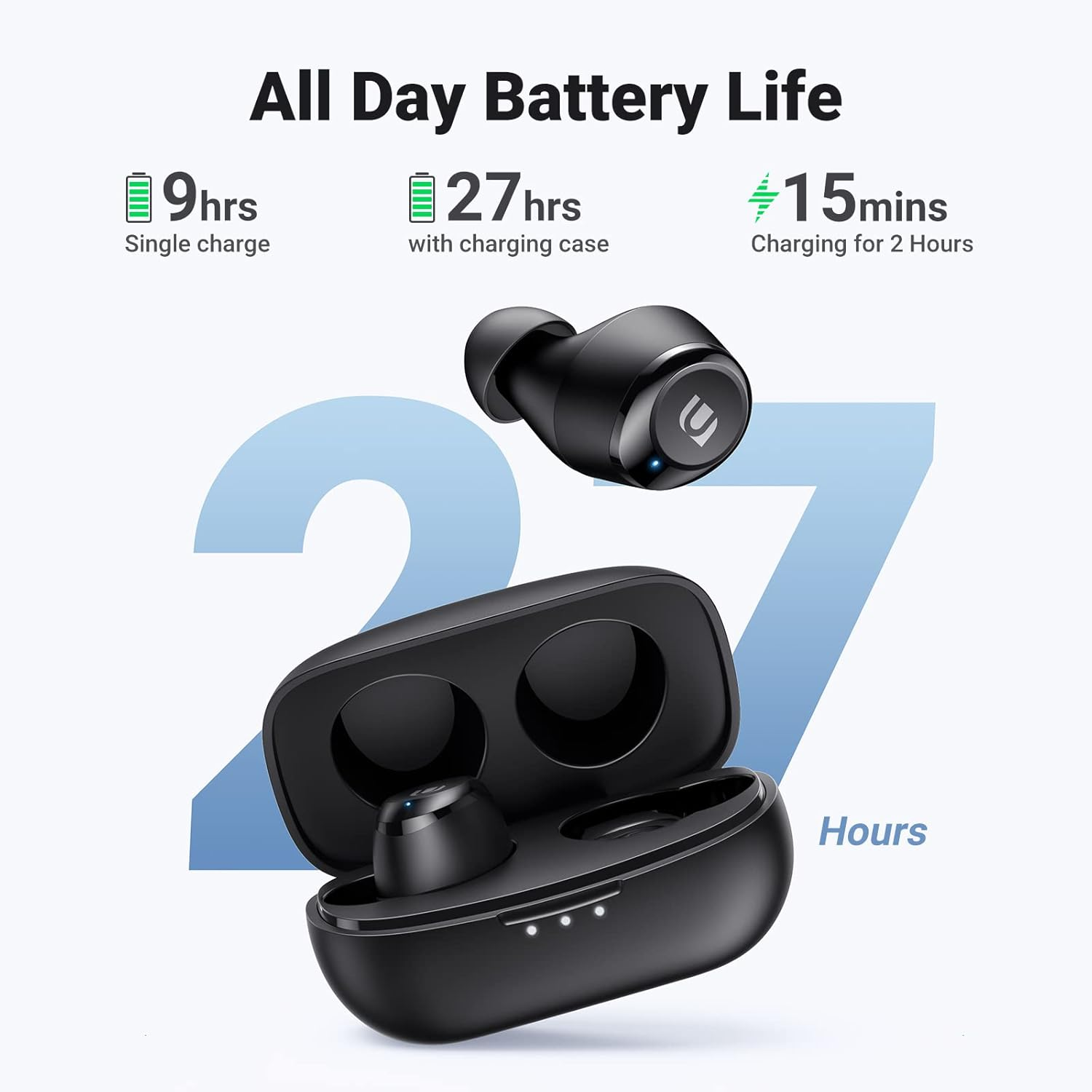 UGREEN Hitune True Wireless Earbuds 80606 (V28-ACBUGN80606) image number 2