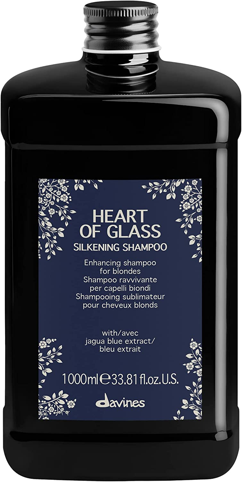 DAVINES HEART of GLASS SILKENING SHAMPOO 1000ML