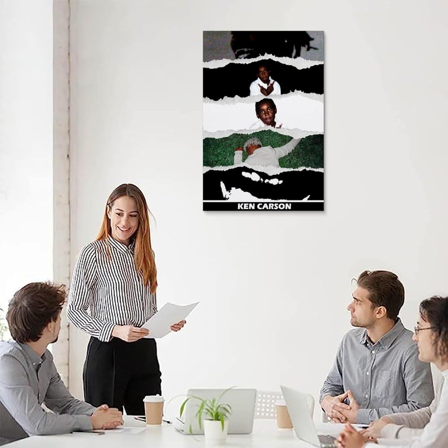 Ken Carson Poster Music Album Cover Poster Canvas Painting Wall Art Picture Home Decor Print for Bedroom Living Room Dorm Study Bar Office 12X18Inch(30X45Cm) image number 5