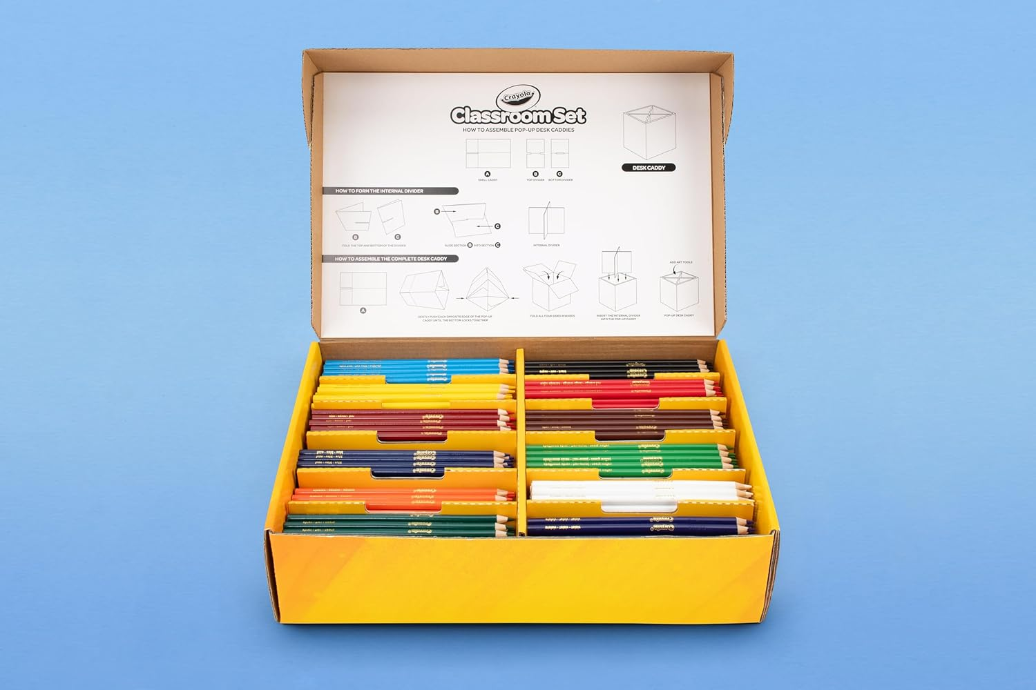 240Ct Col Pencil Classroom Set