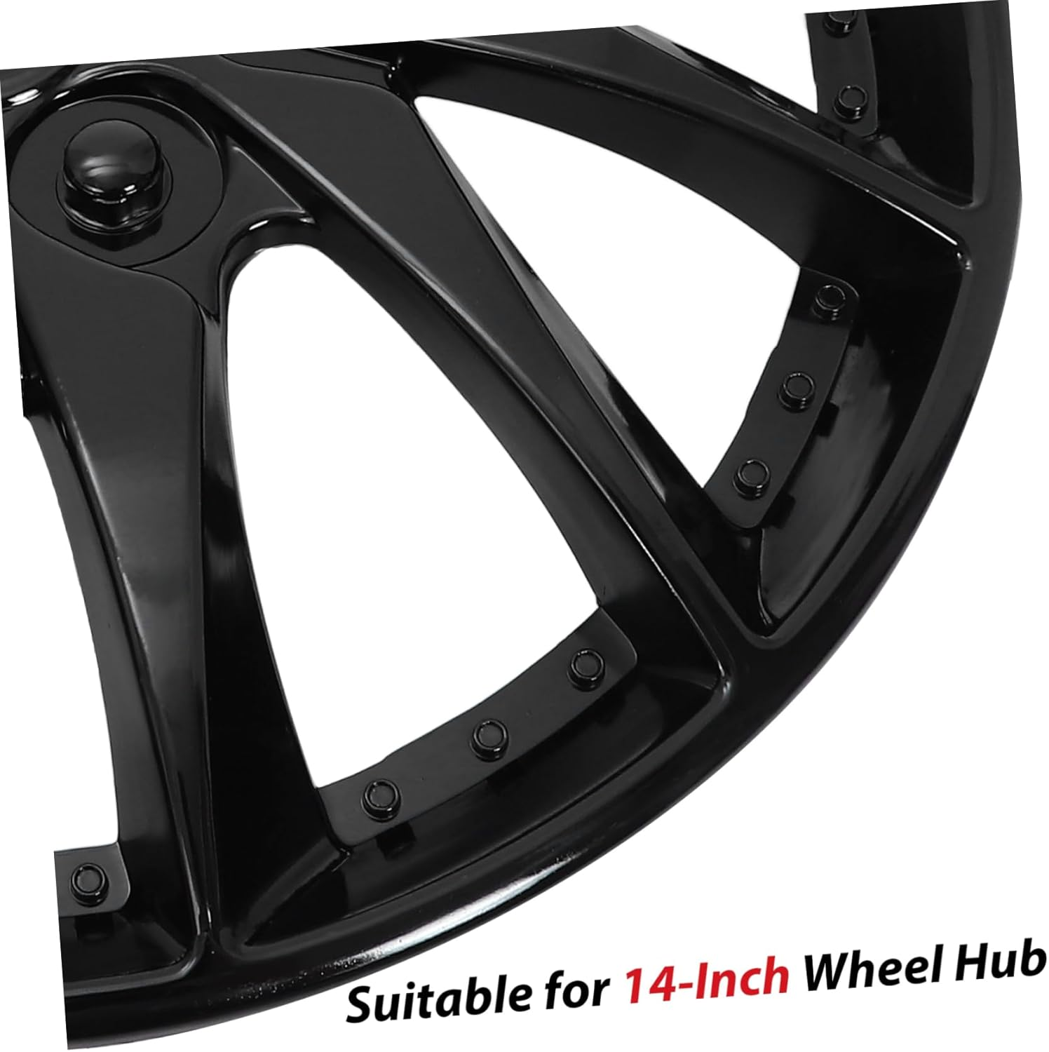 HEALEEP Hubcap Wheel Cover Hub Case for Car Hub Sturdy Steel Material with Easy Installation Suitable for Automotive Wheel Accessories and Center Caps Replacement image number 2