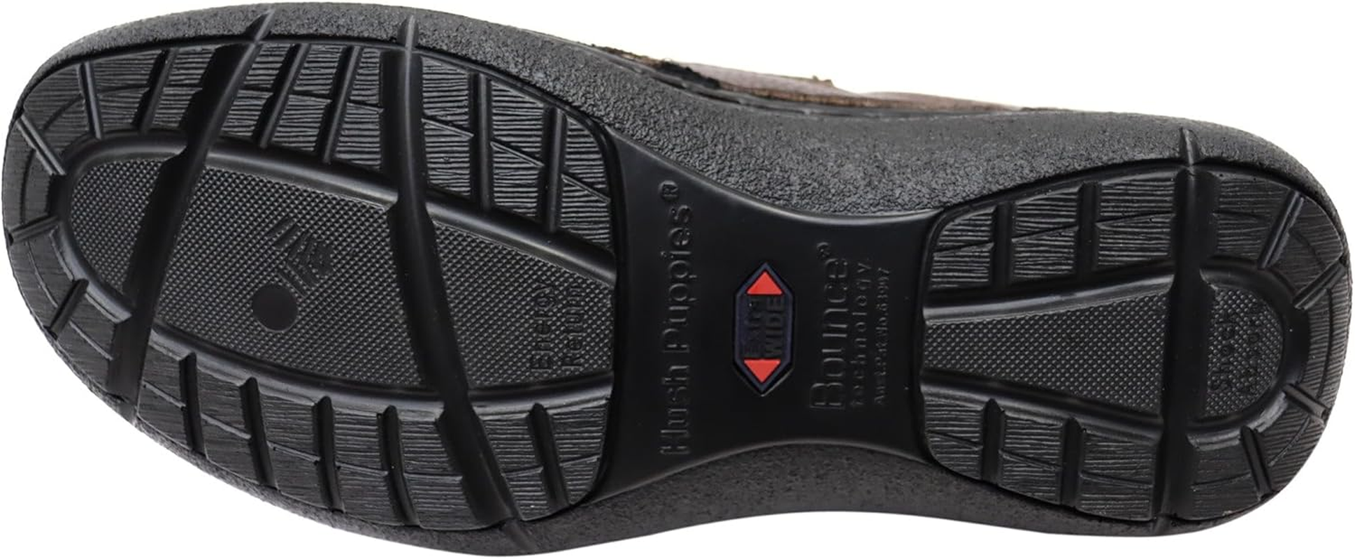 Hush Puppies Mens Bloke Brown Leather Extra Wide Slip on Work Dress Shoes 8.5 EEE (Extra Extra Wide) image number 4