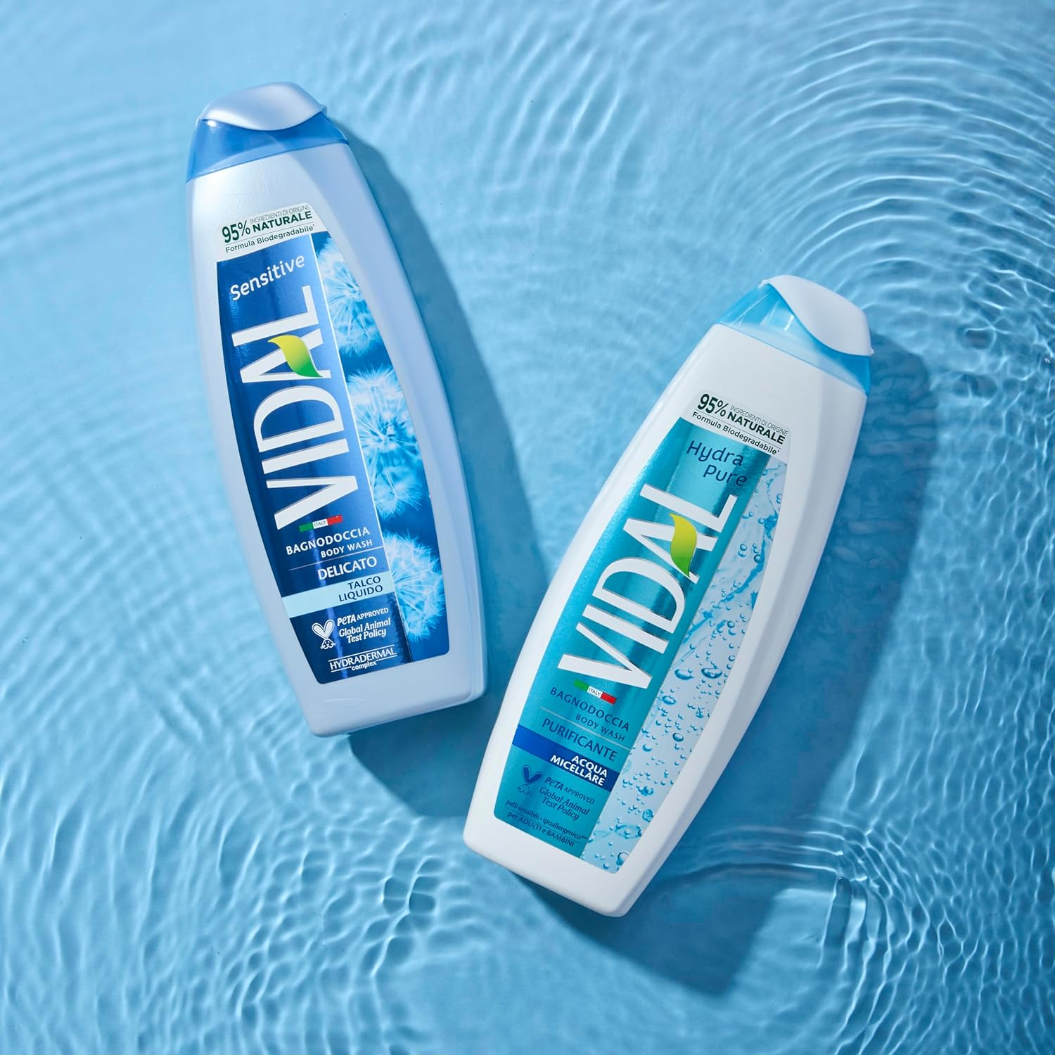 Vidal Body Wash Talcum Scent 500Ml image number 5