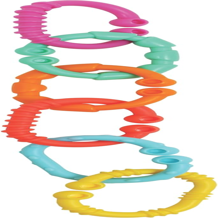 Playgro 24-Piece Loopy Links Nesting Toy Set image number 4