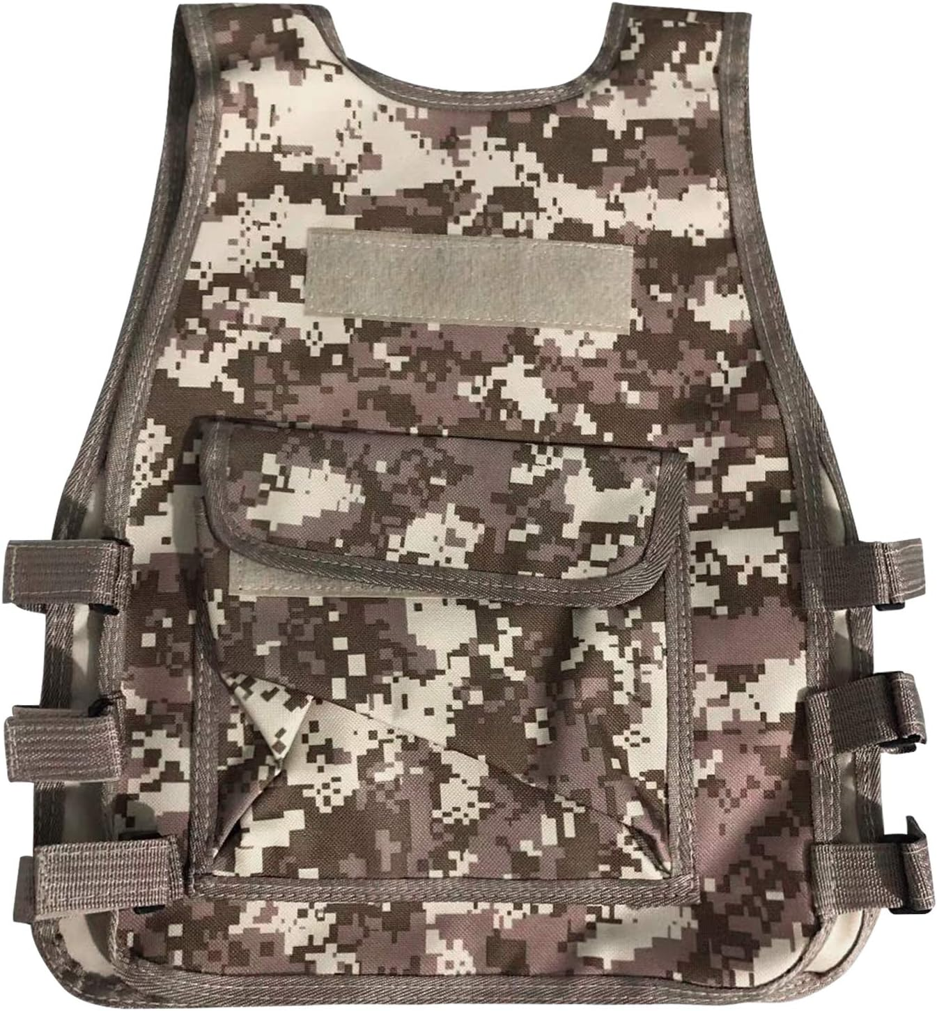 Kids Army Camouflage Outdoor Combat Vest, Desertc, 0-8 Year
