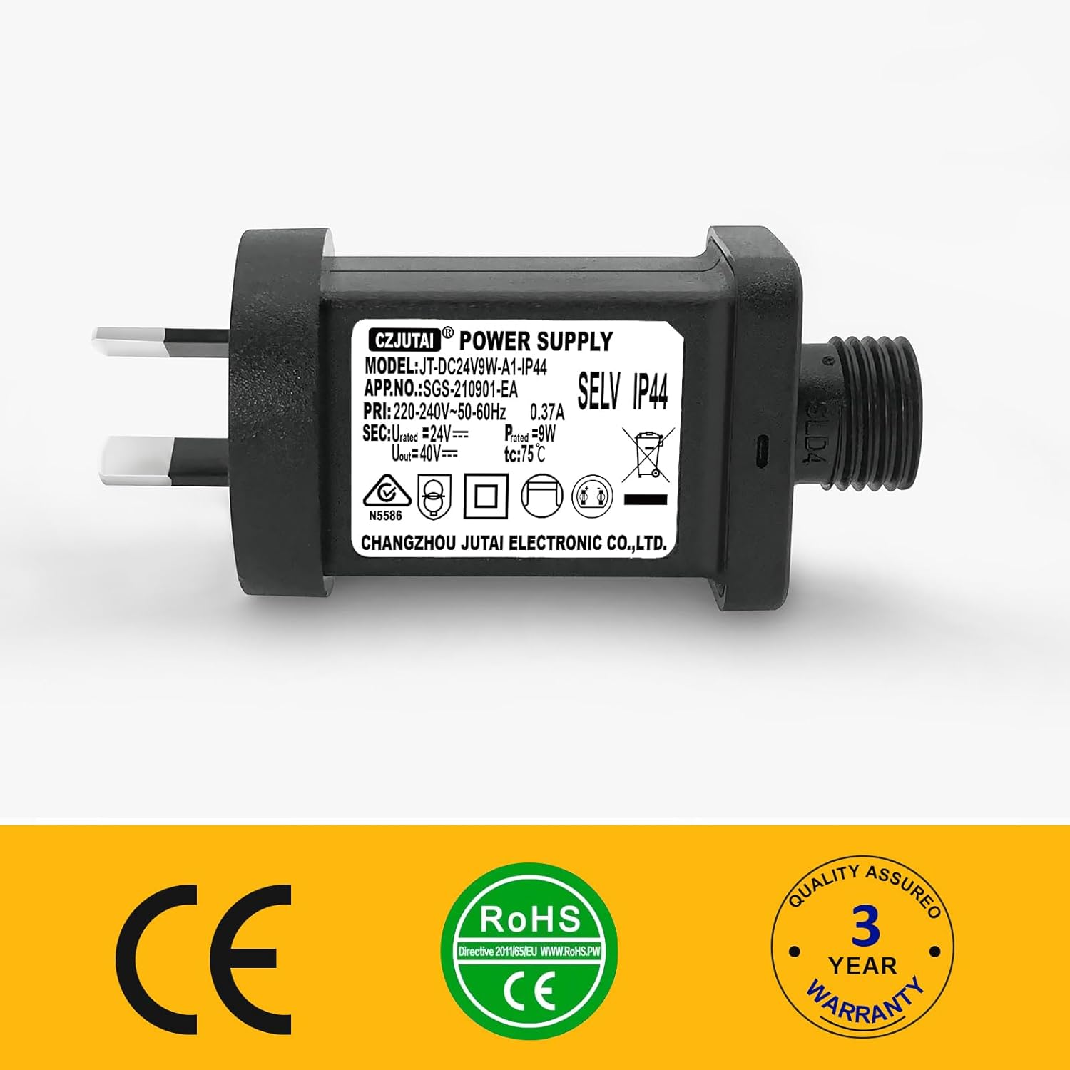 Premieradapter Power Supply for CZJUTAI JT-DC24V9W /6W /4.5W /3.6W-IP44 Christmas Lighting [A490] image number 4