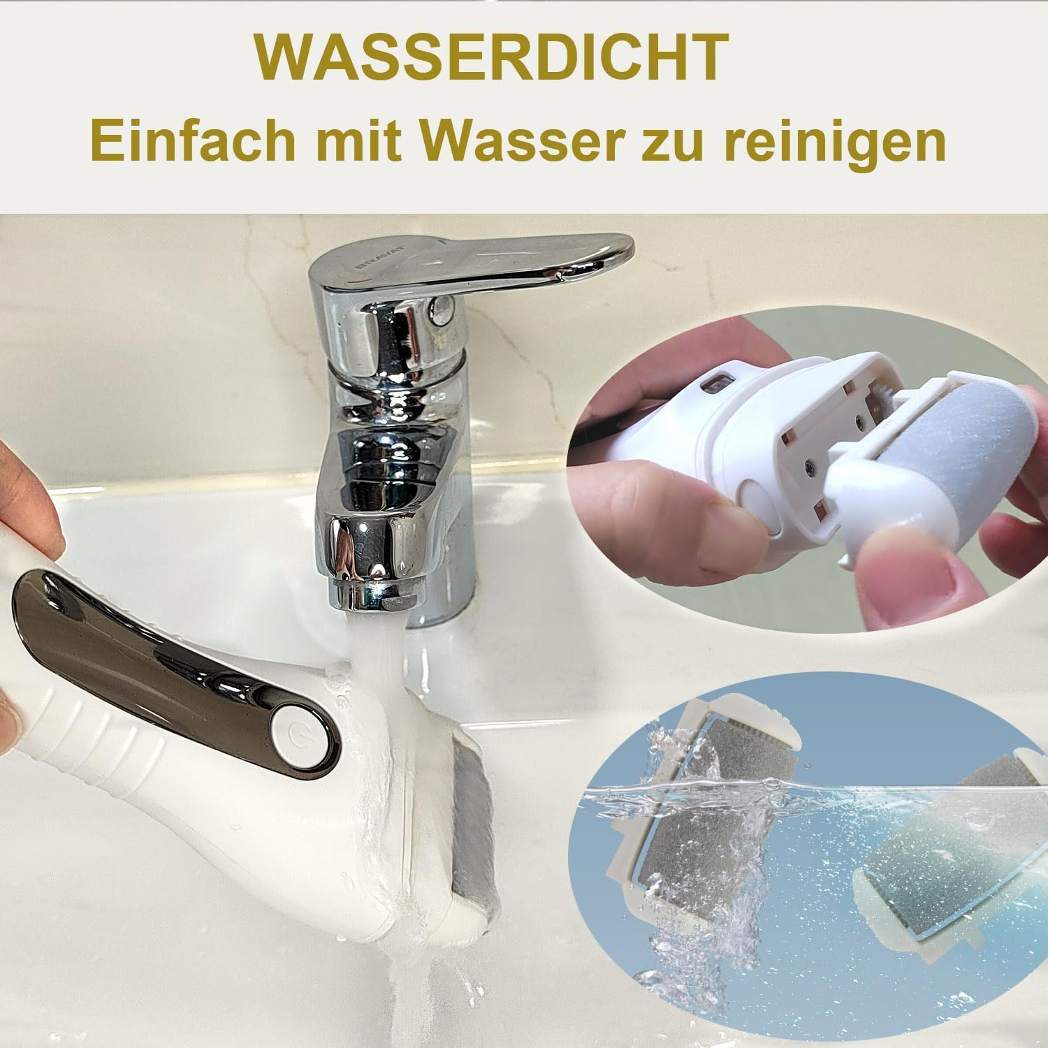 6 Pack Replacement Roller Refill Heads for YONGYAO Electric Foot Callus Remover, Pedicure Foot File Attachments, with Extra Coarse to Fine 2 Pieces Each image number 1