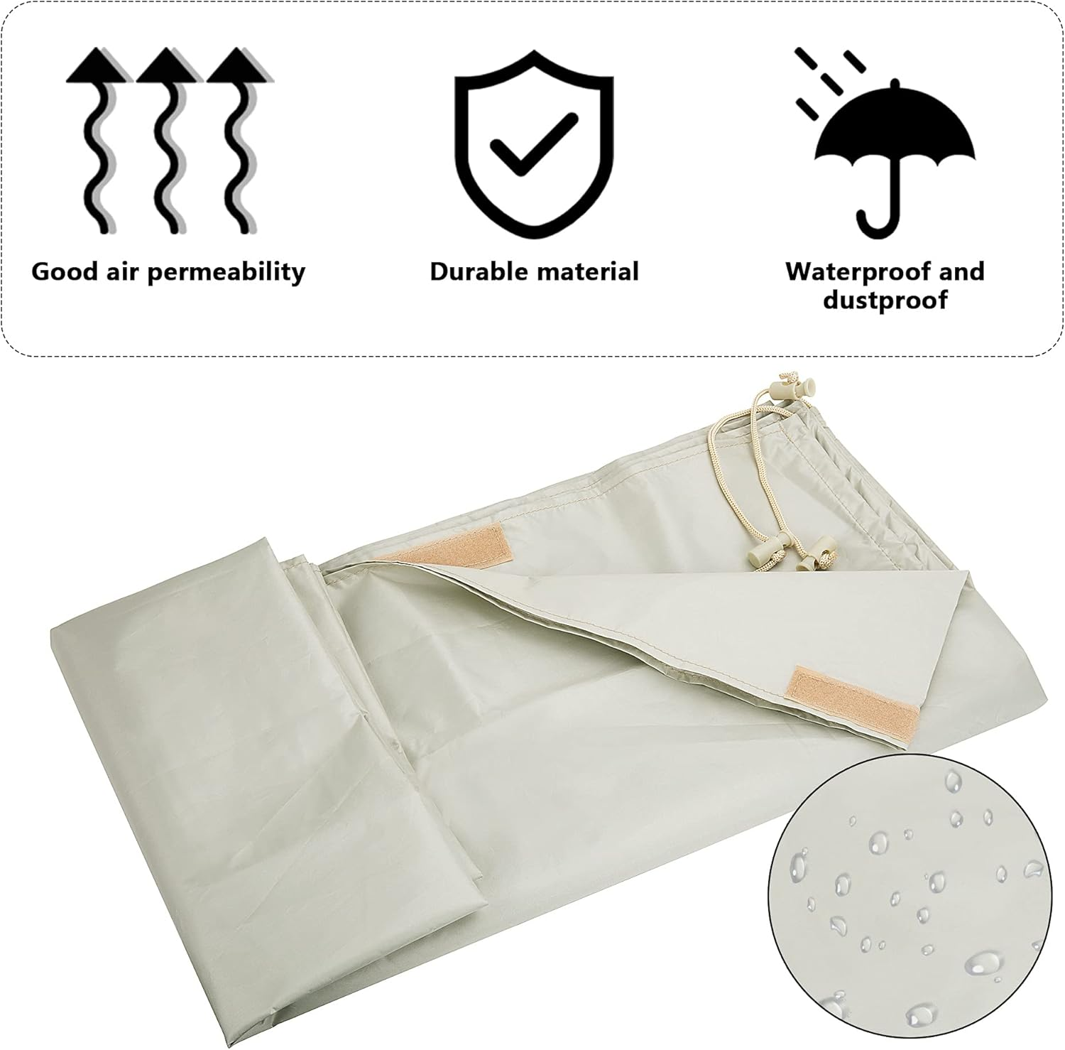 Codree Solar Reel Protective Cover for Pool up to 16 FT Wide, Waterproof Pool Reel Cover Solar Blanket Cover for above Ground and Inground Pools