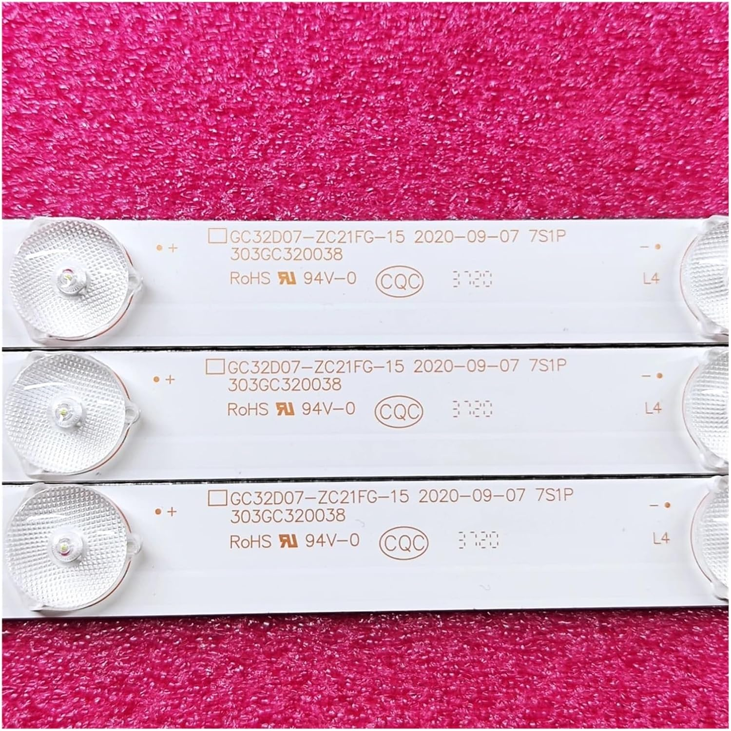 LED Backlight Strip for 32" TV GC32D07-ZC21FG-15 RF-EG320B32-0701S-07A1 32PHF3001 32PHF3061 32PHF3021 32PHF5011 LD32E12M (Color : 30 Pieces for 10TV)