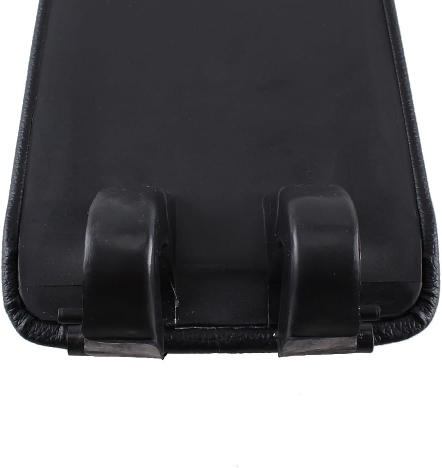 Dkvaess Car Leather Armrest Center Console Armrest Cover Lid Compitable with Audi A4 B6 B7 2002-2007 Black image number 4