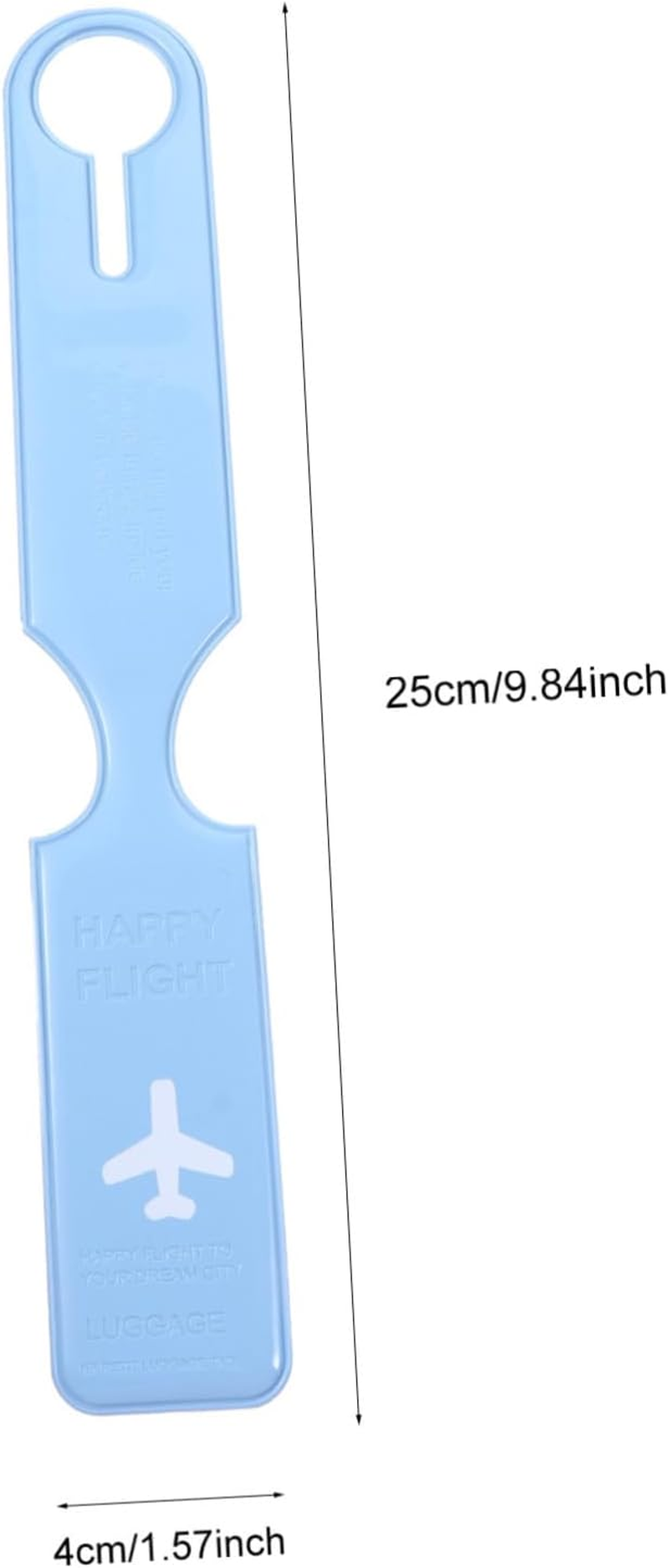 CONGARTENO 6Pcs Luggage Tracker Baggage Tag Travel Suitcase Tag Id Labels Portable image number 1