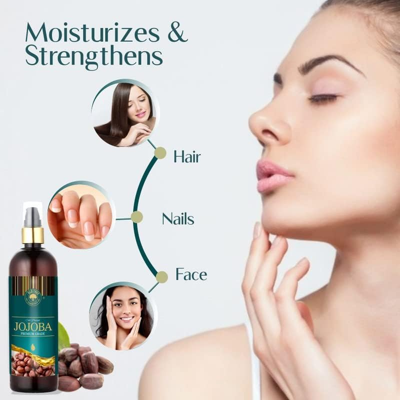 Old Tree Jojoba Oil Pure and Natural, 250Ml image number 4