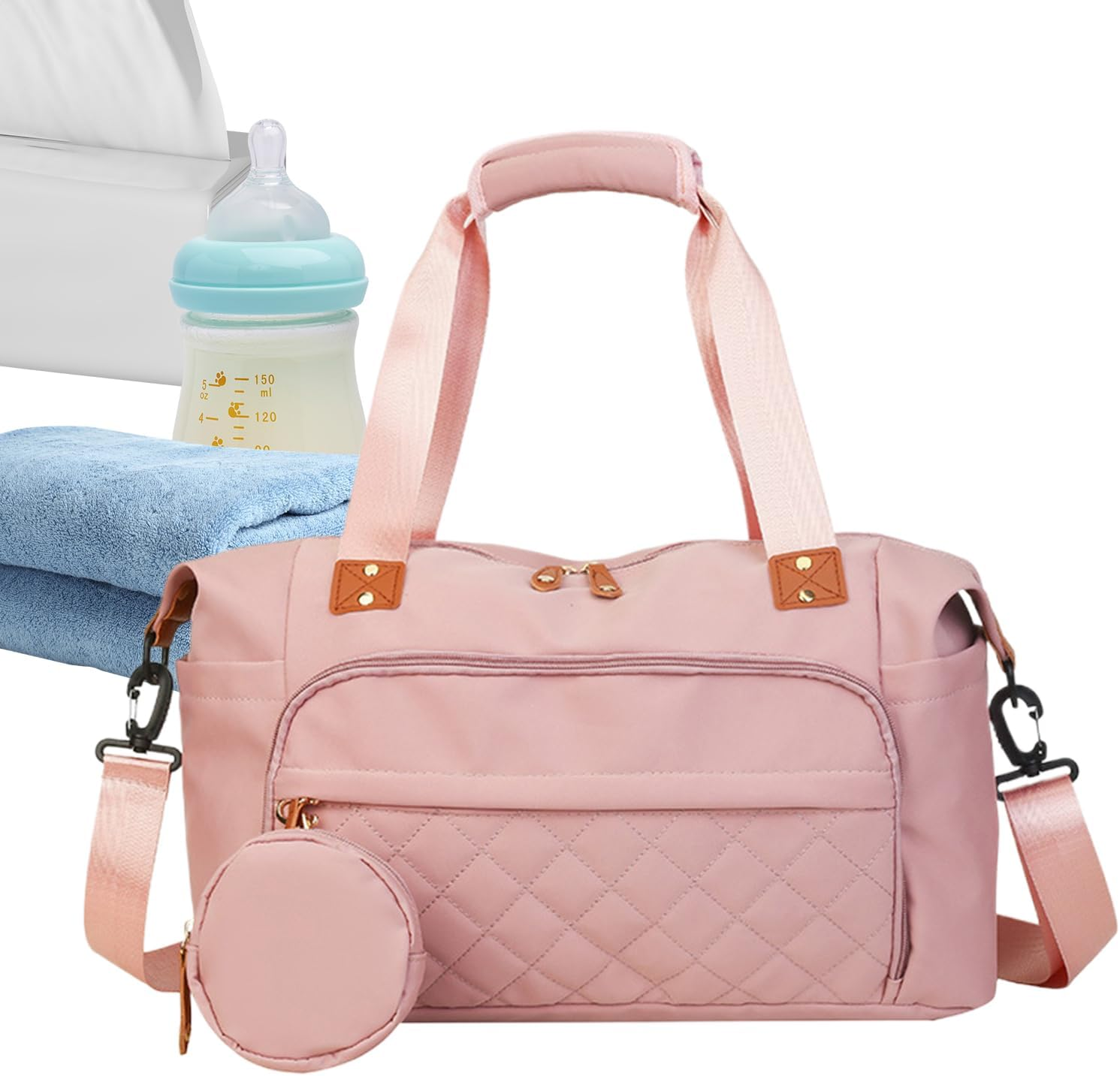 Baby Diaper Bag &ndash; Versatile Travel Bag &ndash; Ergonomic Versatile Bag Holder for Beach, Camping, Swimming, Hiking image number 6