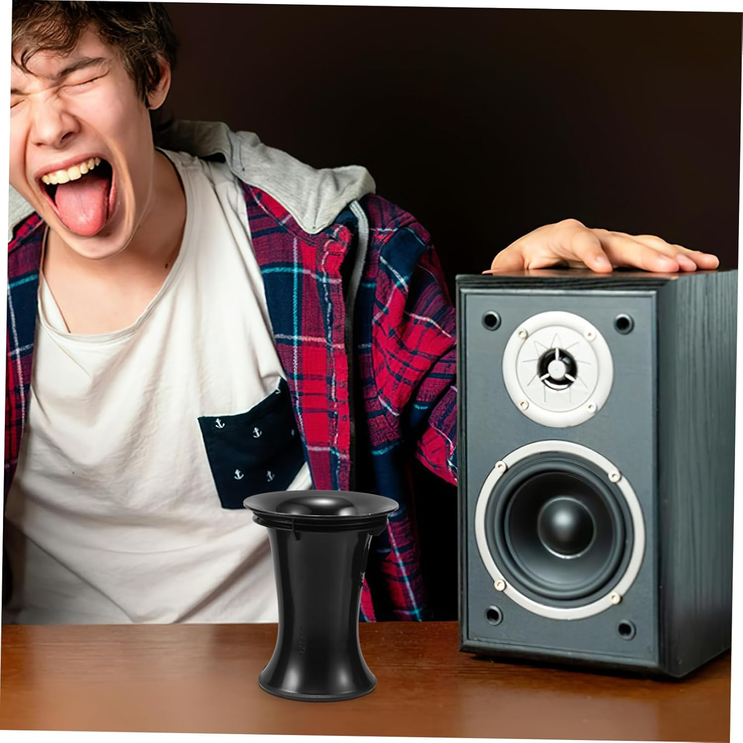 4Pcs Speaker Port Tubes for Bass Guitar Cabinets Height Durable Air Vent Reflex Ports for Optimized Sound Clarity and Improved Audio Performance