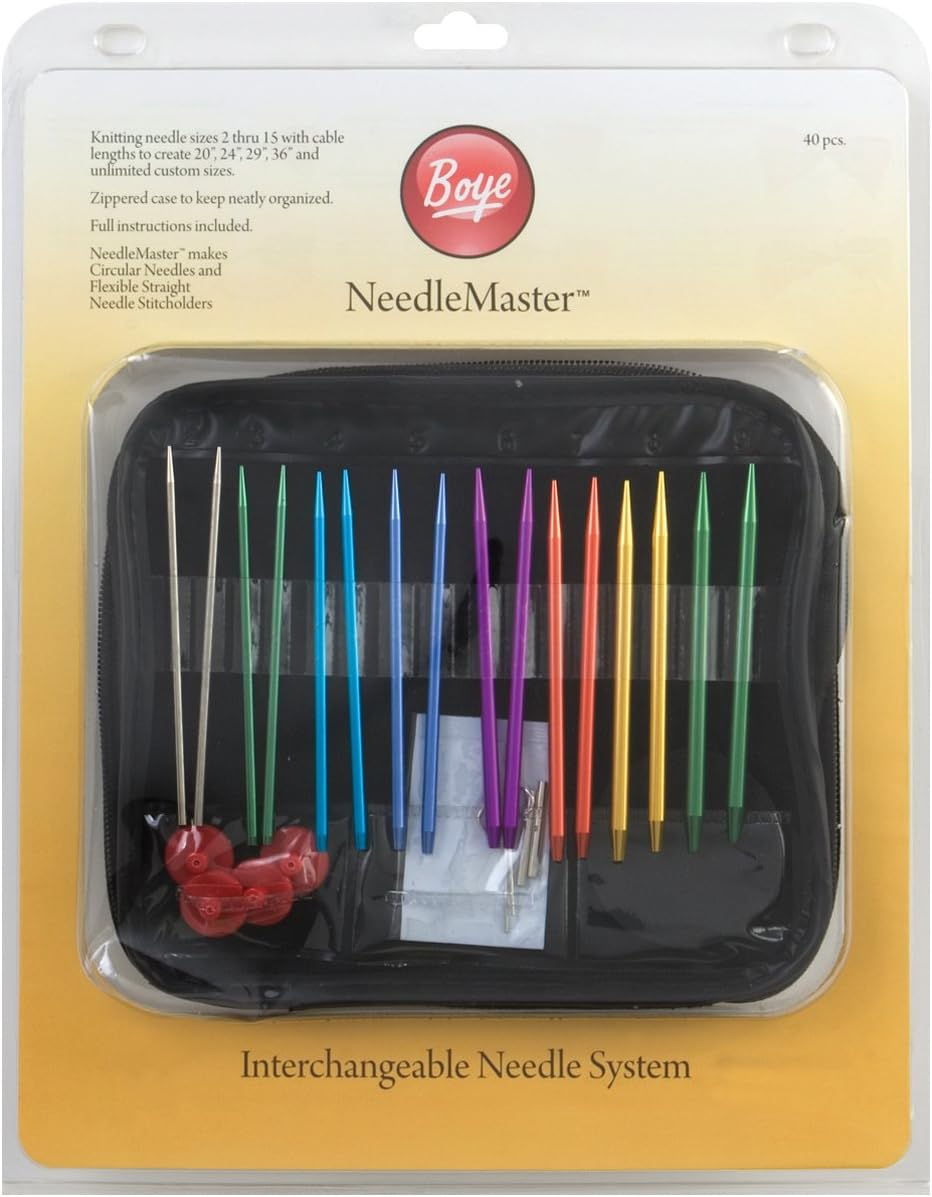 Boye Needlemaster Knitting Needle Set - Size Assorted