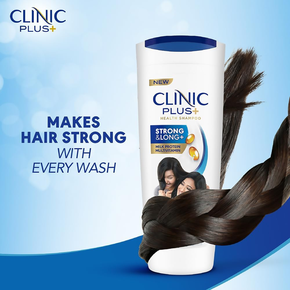 Clinic plus Strong & Long Health Shampoo 355 Ml image number 4