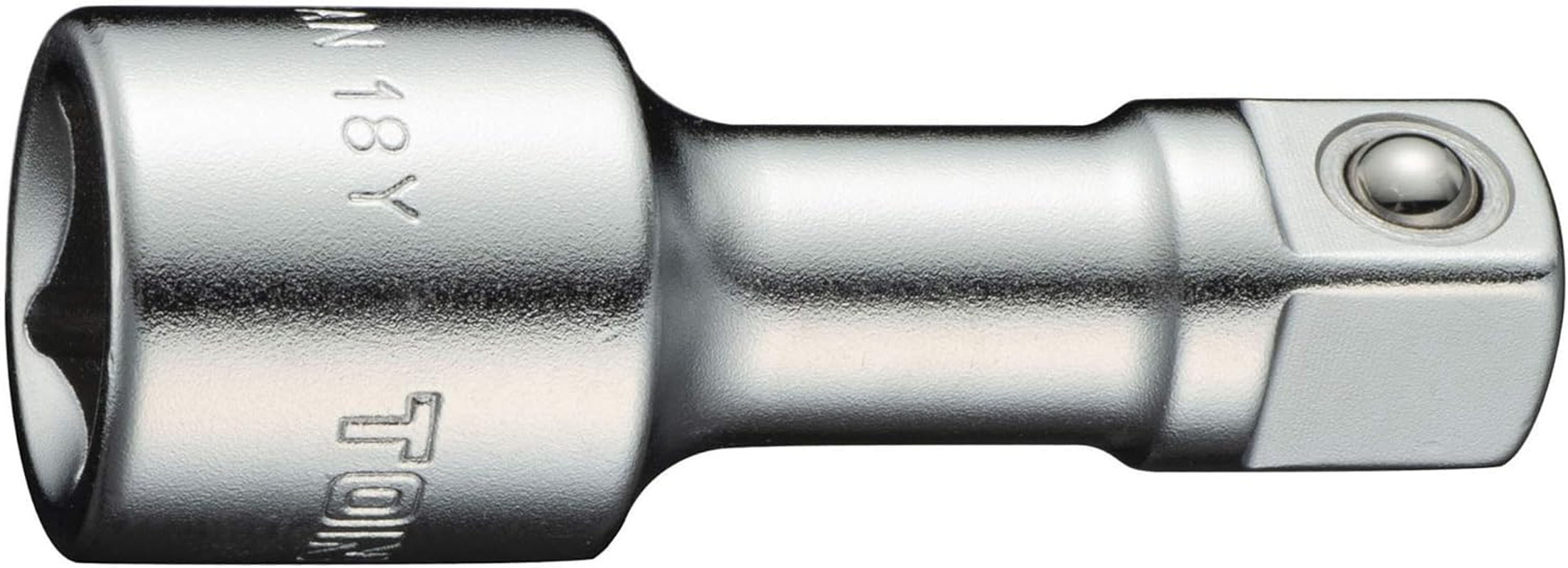 TONE EX30-050 Extension Bar, Drive 0.3 Inch (9.5 Mm) (3/8 Mm), Total Length: 2.0 Inches (50 Mm)
