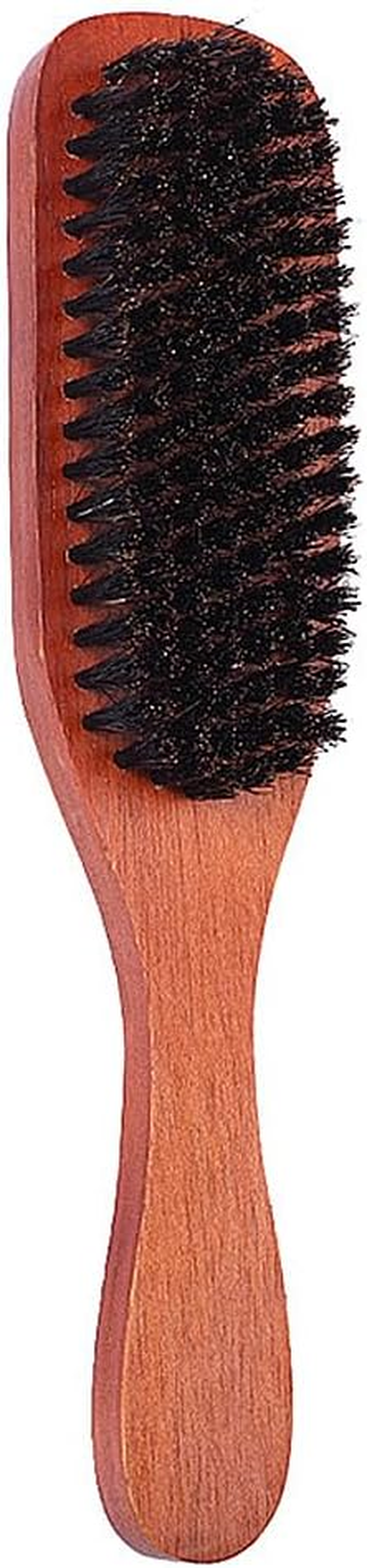 FOMIYES 2 Pcs Bristle Brush Slick Back Hairbrush Hair Brush Wooden Handle Hairbrush Durable Hairbrush Comb Wooden Detangling Brush Wooden Scalp Massager Hair Beauty Tool