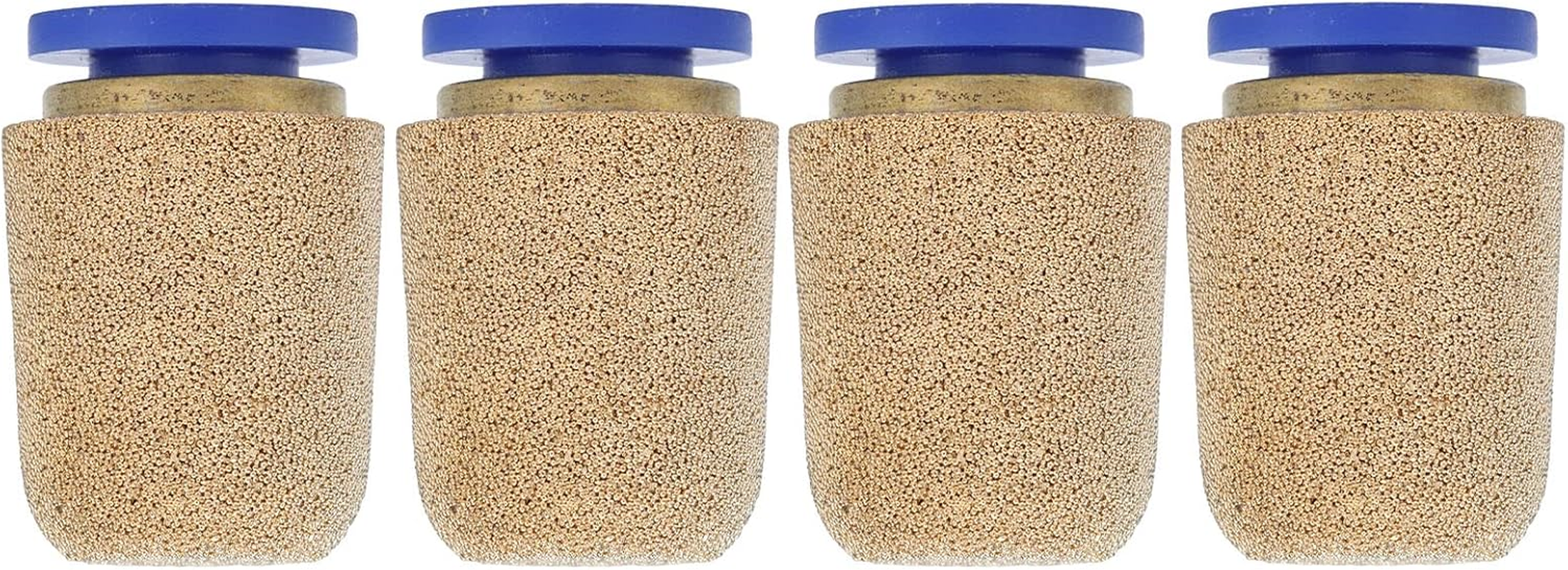 PNEUMATIC MUFFLER COPPER FILTER EXHAUST for Cylinder PSF-10 4PCS in 1 SET image number 3