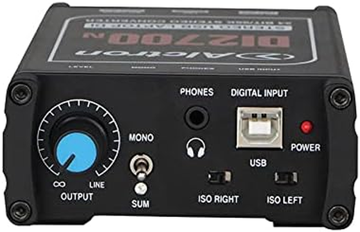 Alctron DI2700N Active 2-Channel Computer Digital Audio Interface DI Box