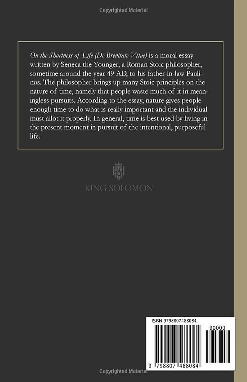 On the Shortness of Life image number 1