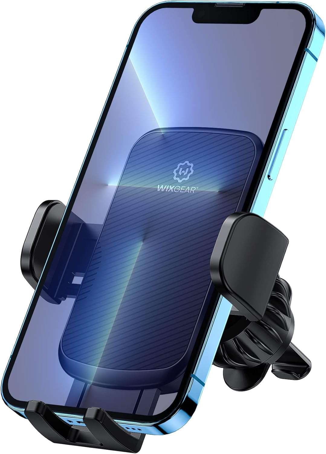 Wixgear Universal Air Vent Phone Holder for Car, Phone Mount for Car for Cell Phones (New Upgraded Vent Locks) image number 4