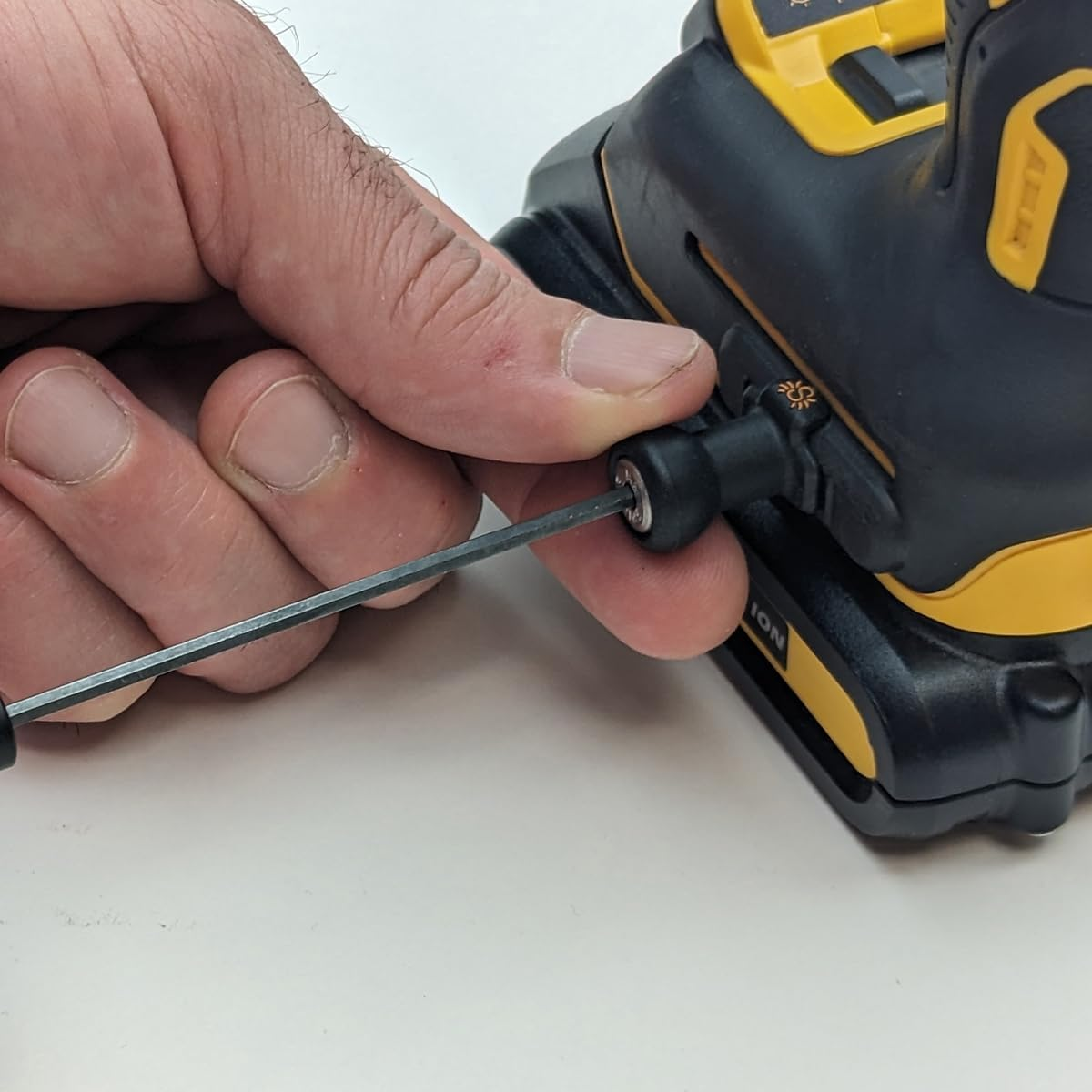 Spider Tool Holster - Drill Pins - Pack of Three - Attaches to the Side of Any Brand Power Drill and Driver with the Provided M2, M3, #6-32 Screws - Pairs with Spider Tool Holster and Tool Docks