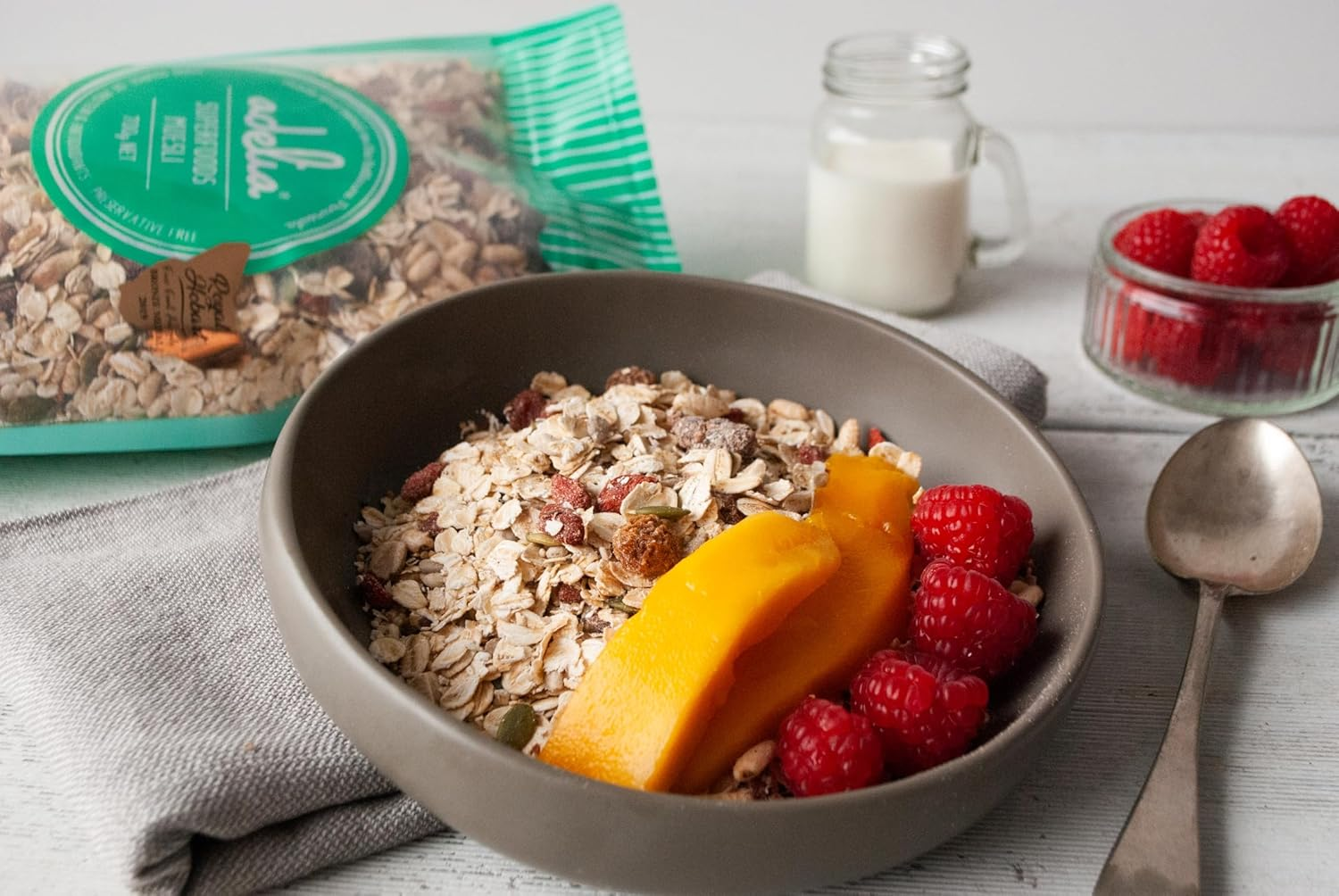 Adelia Fine Foods - Superfoods Muesli 700Gm image number 3