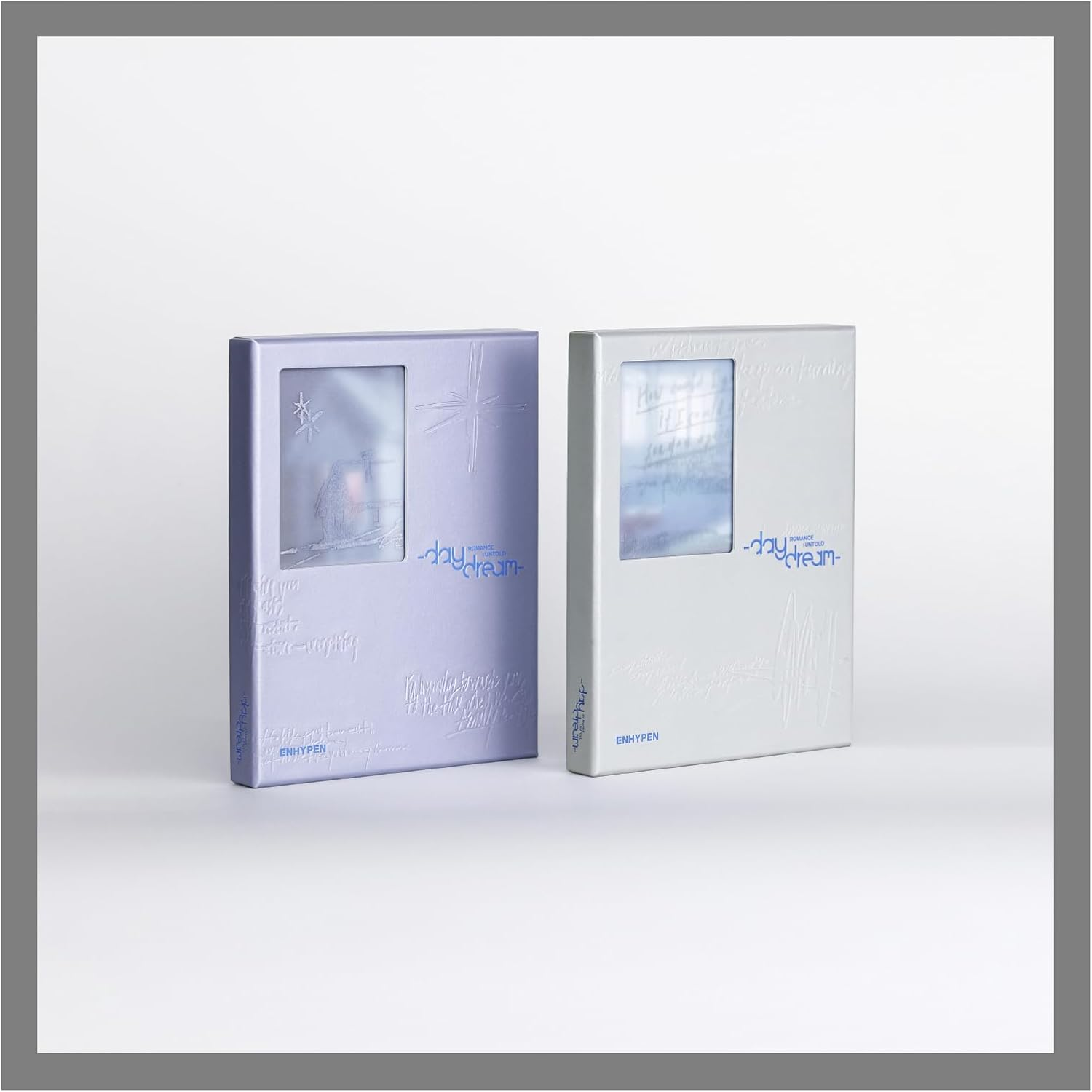 ENHYPEN ROMANCE : UNTOLD Daydream 2Nd Album Repackage Standard BLUE NOON Version Cd+92P Photobook+1P Folded Poster on Pack+2Ea Sticker+1P Postcard+2P Photocard+Etc+Tracking Sealed EN- image number 1