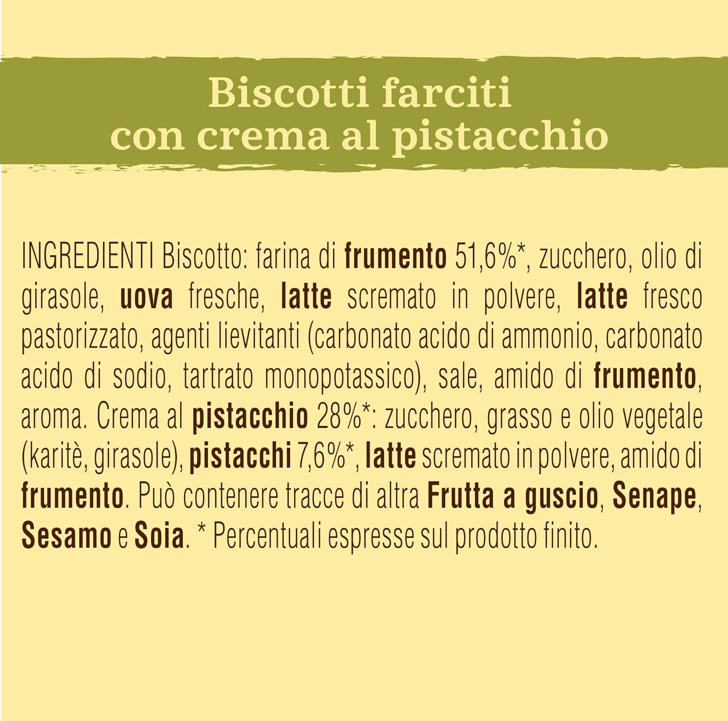 Mulino Bianco Baiocchi Pistacchio 10X240G image number 6