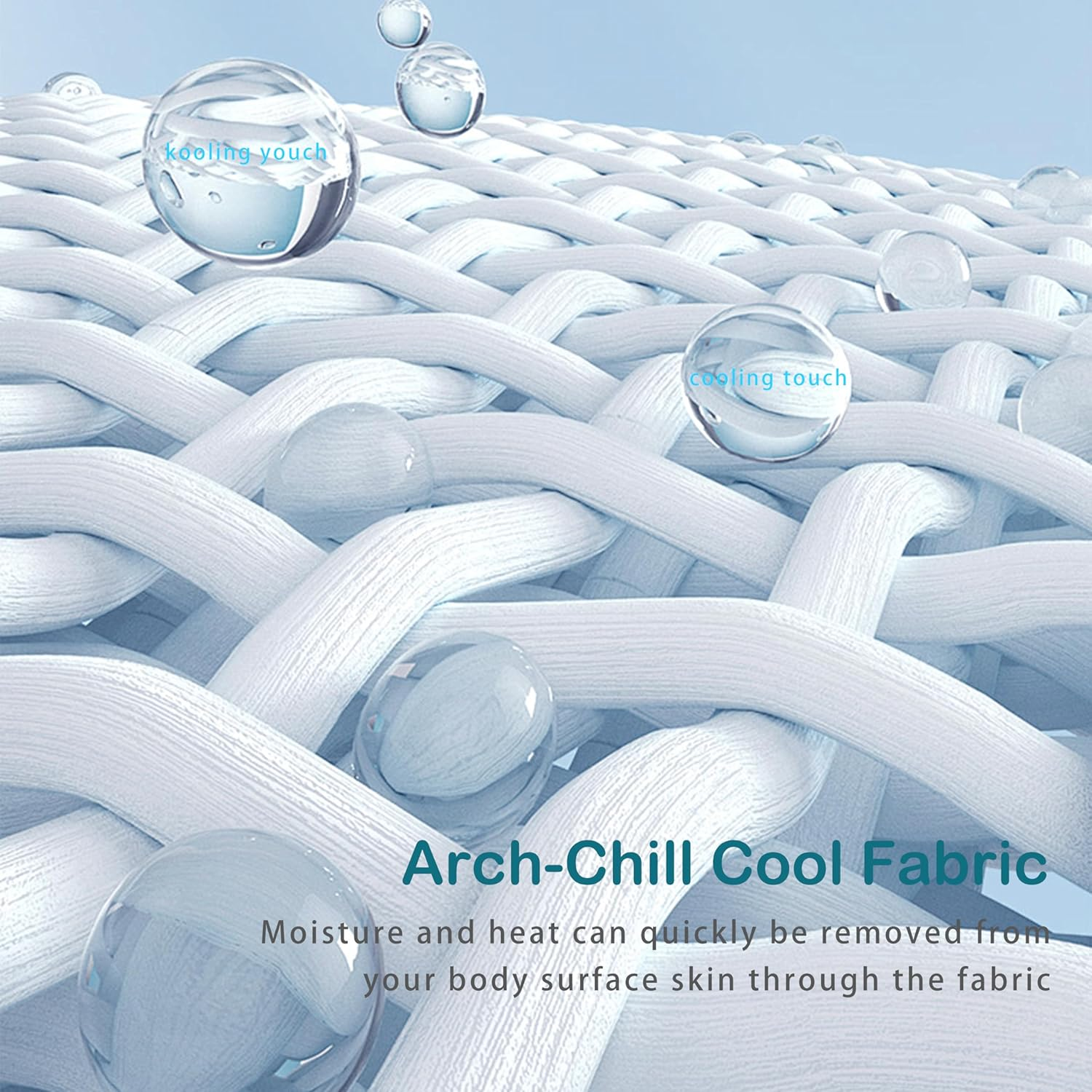 ACCURATEX Cooling Comforter Queen Size,Q-Max > 0.45 Arc-Chill Cooling Blanket, Lightweight Cool Blankets for Hot Sleepers and Night Sweats, Silky Soft Breathable Summer Cool Comforter,Grey(228X228) image number 5