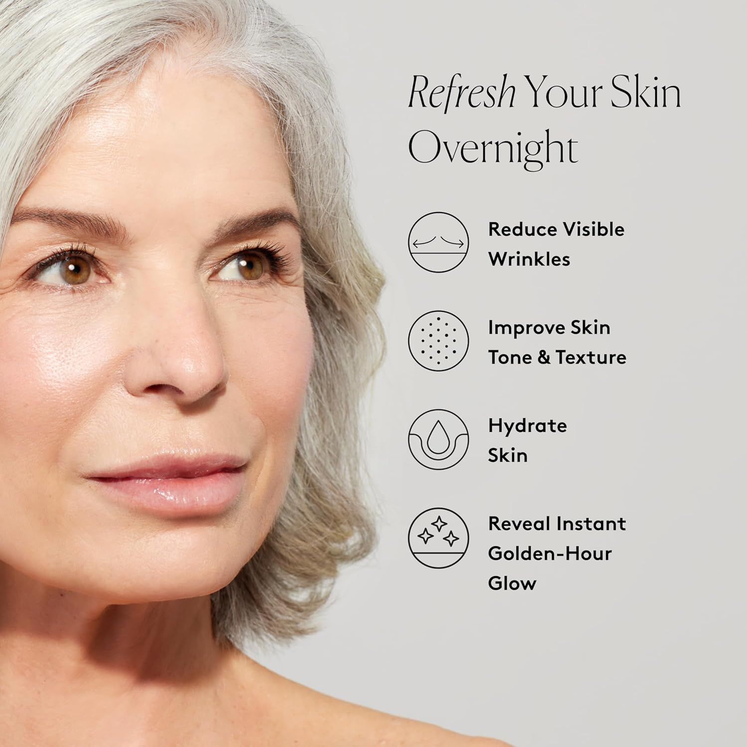 Naked & Thriving the Night Set | Renew Resurfacing Night Serum (30 Ml) + Rejuvenate Restorative Face Oil (35 Ml) with Hyaluronic Acid, Argan & Sea Buckthorn Oils and Fruit Ahas (Set of 2) image number 3