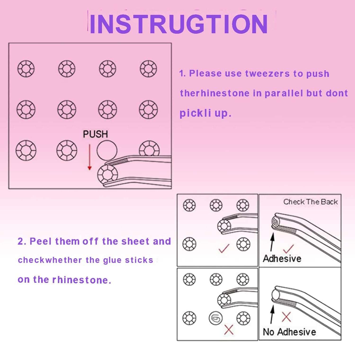 Custelen 486Pcs Self-Adhesive Face and Hair Gems - Rhinestones and Pearls for DIY Makeup and Crafts - Assorted Sizes and Colors - Face, Eyes, and Body Decorations image number 1