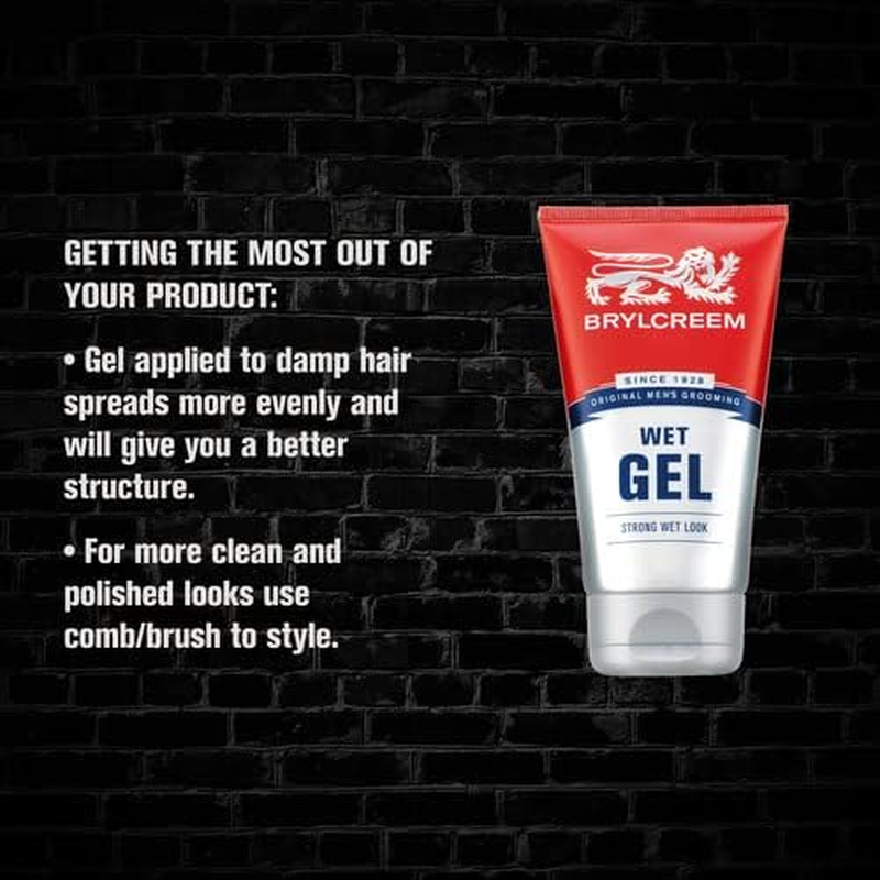 Brylcreem Wet Look Hair Gel, 150 Ml image number 1