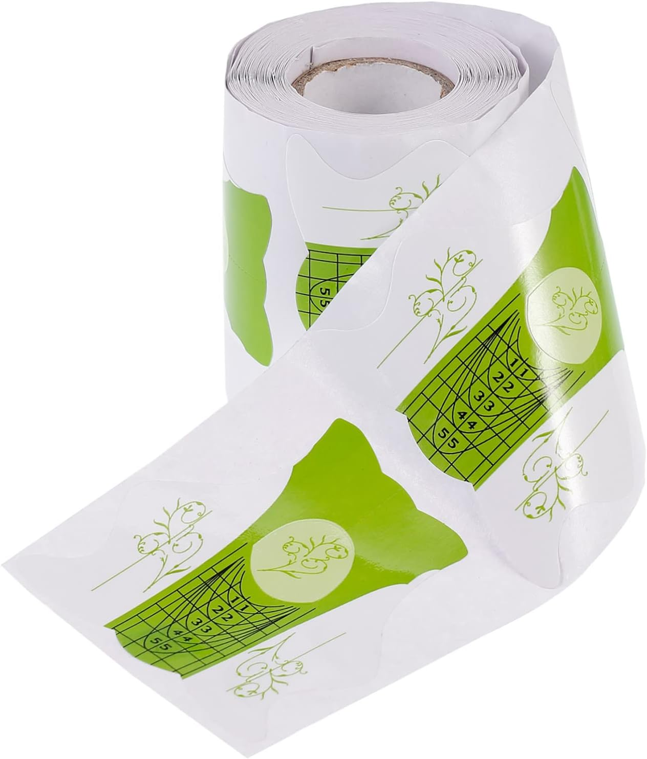 WEKADRIN 100Pcs Nail Extension Forms for Sculpting French Almond Coffin Nails Professional Tool image number 1