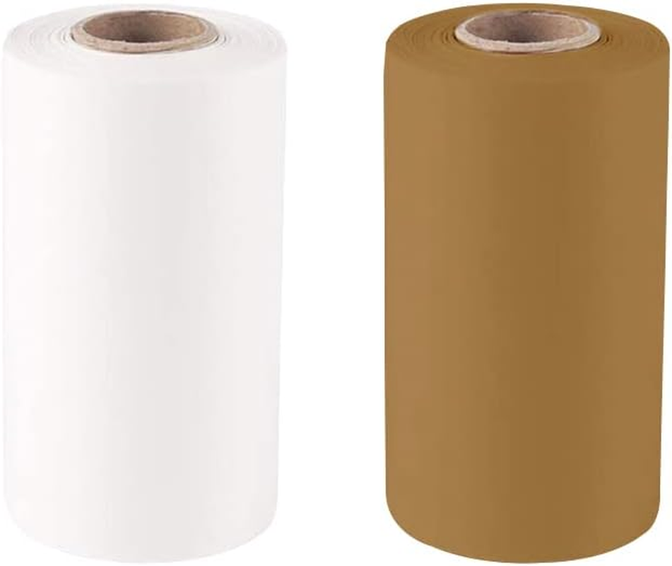 Non-Stick Baking Parchment Paper Roll Double-Sided Silicone Cooking Sheets for Cake Tin Kitchen Home - White 10CM X 50M image number 5