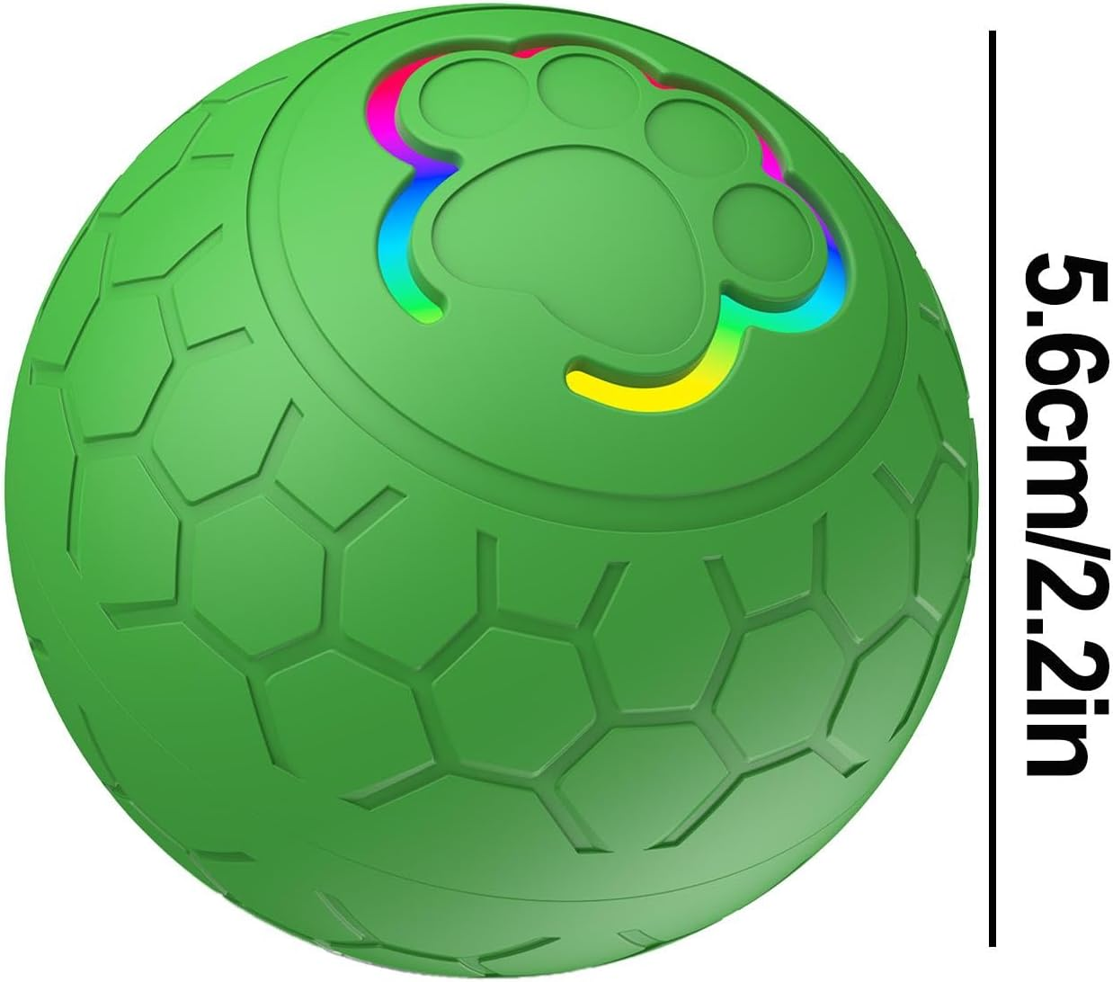 Smart Ball Cat Toy, Moving Dog Ball, Automatic Rolling Dog Ball, Bouncy Ball Pet Toy, Interactive Cat Exercise Toys Intelligent Motion 2-Modes for All Breeds Cat and Dogs image number 3