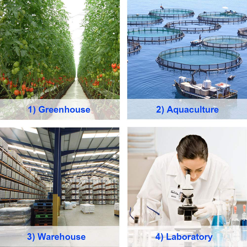 Mengshen Digital Temperature Humidity Meter, -30&deg;C to 100&deg;C Handheld with Dew Point and Wet Bulb Temperature Backlight Battery Included image number 4