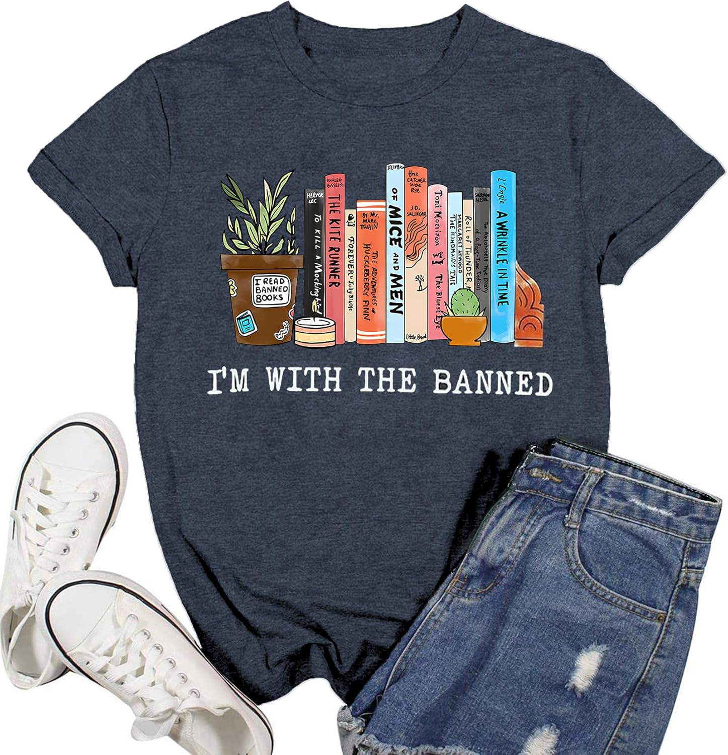 Reading Book Lover Teacher Student T Shirt