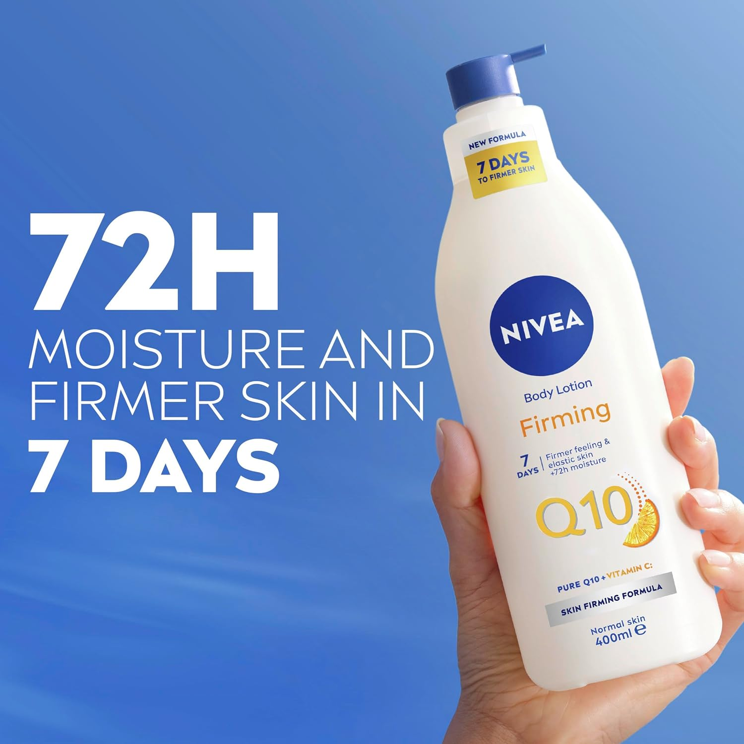 NIVEA Q10 Firming Body Lotion 400Ml (Pack of 2) image number 2