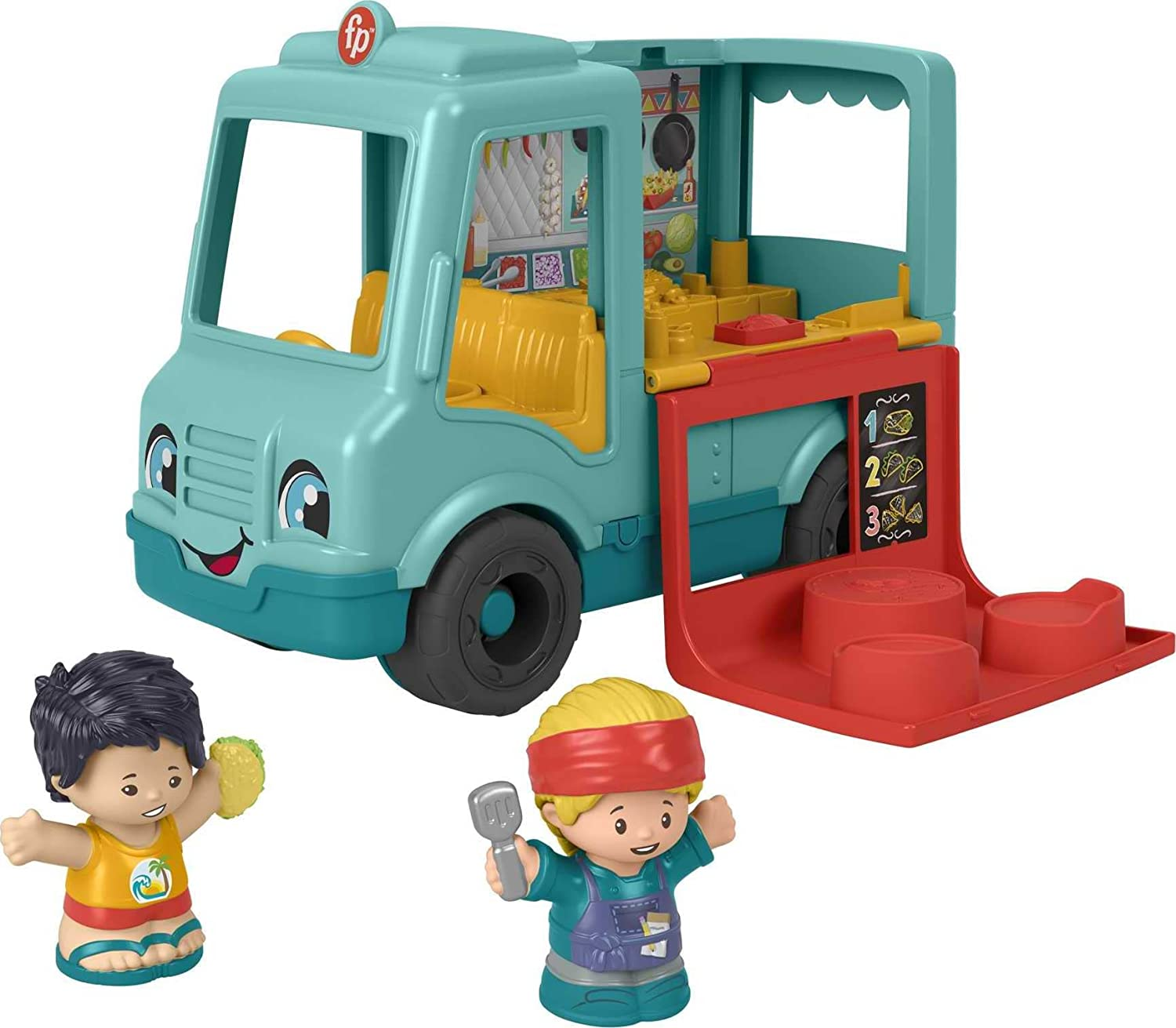 Fisher-Price Little People Serve It up Food Truck image number 4